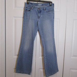 American Eagle Low Rise Hipster Jeans sz 6 Bootcut Y2K